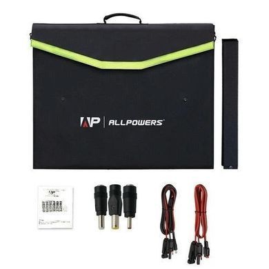 Портативная солнечная панель ALLPOWERS SP027 100Вт